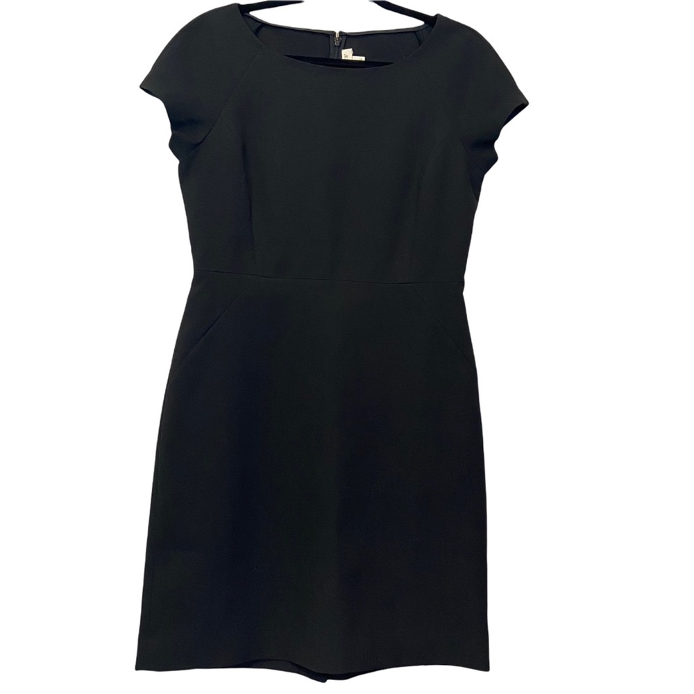 J Crew Little Black Short Sleeve Casey Sheath Dress - Picture 8 of 15